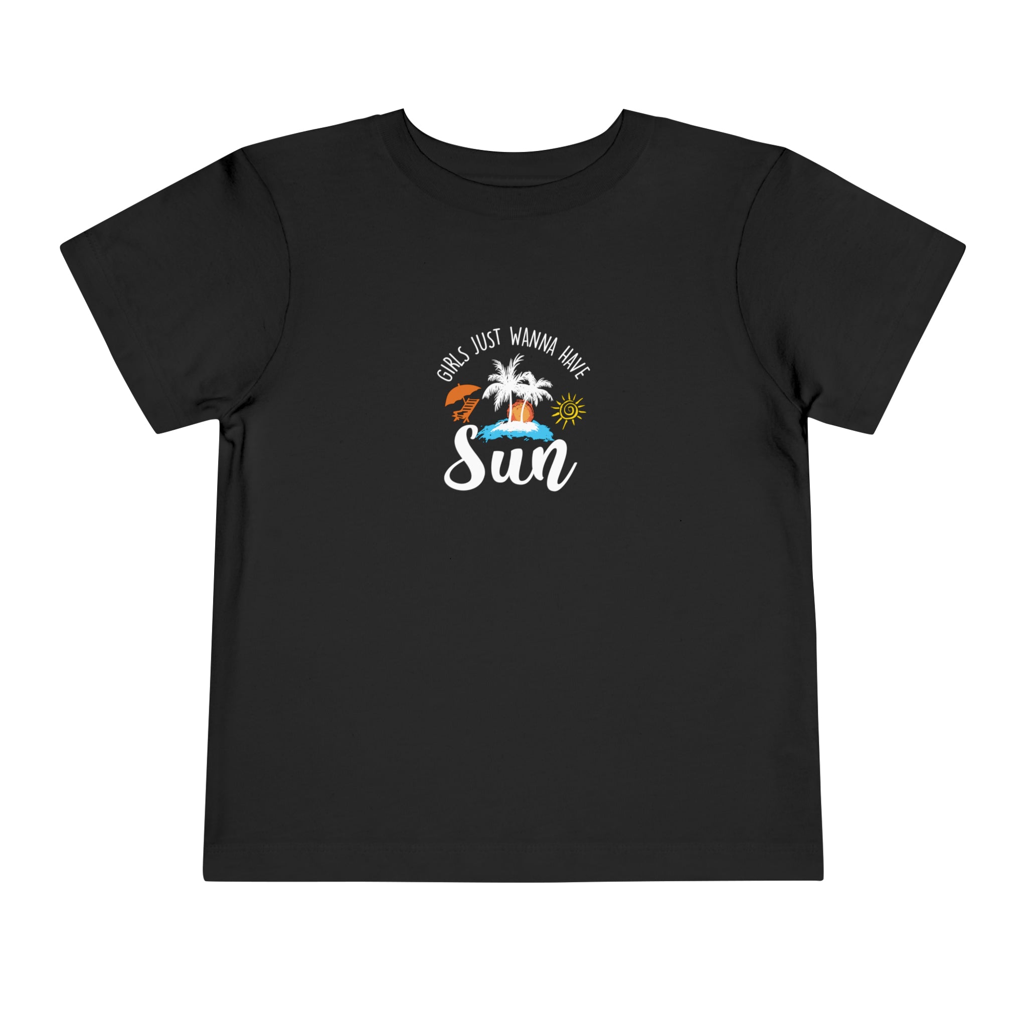 T-shirt pour tout-petits Les filles veulent juste avoir du soleil 