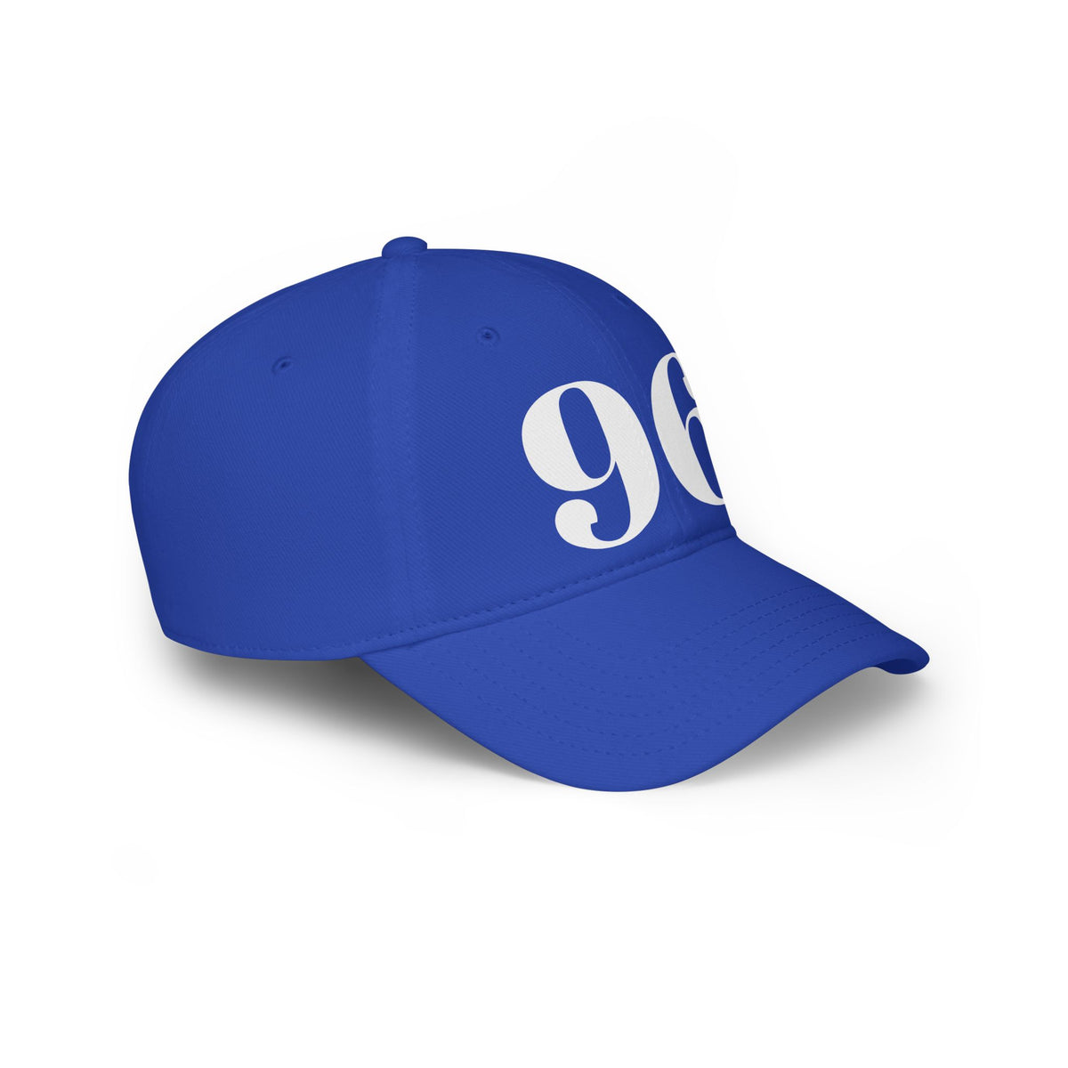 Vintage Red Baseball Cap with Bold '96' Design | Casual Sportswear