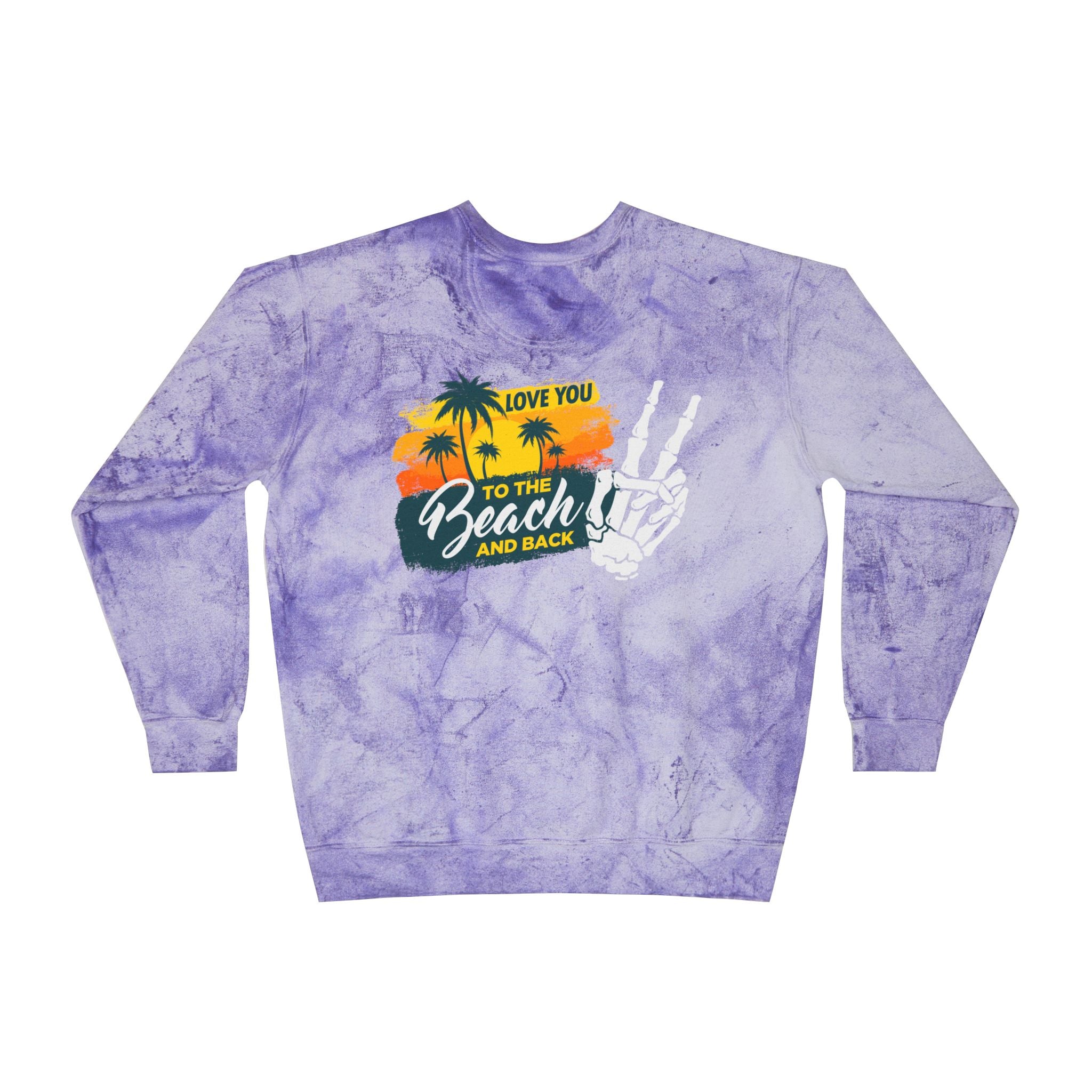 Beach Trip Crewneck Sweatshirt — “to the beach and back”