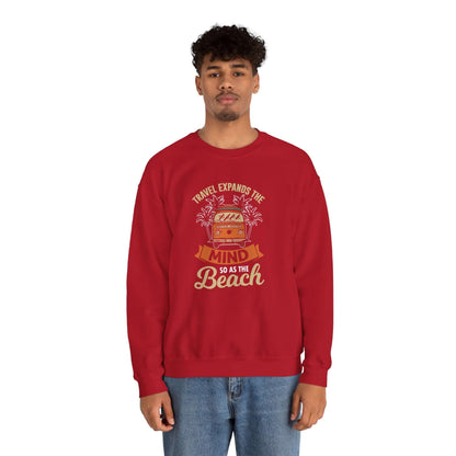 Travel Expands The Mind Unisex Sweatshirt - RC’nSONS