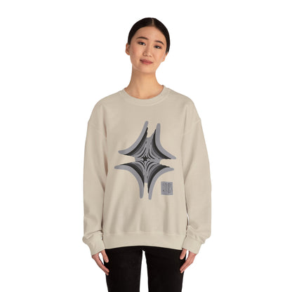 Unisex Heavy Crewneck Sweatshirt-Pyramid