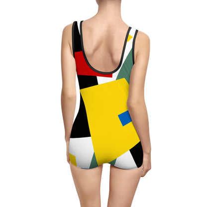 Women's Vintage Swimsuit (AOP)