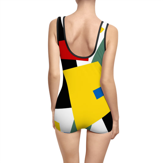Women's Vintage Swimsuit (AOP)