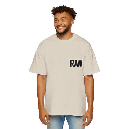 Men's Heavy Oversized Tee - Casual Streetwear, Summer Essential, Graphic T-Shirt, Gift for Him, Trending Fashion Printify