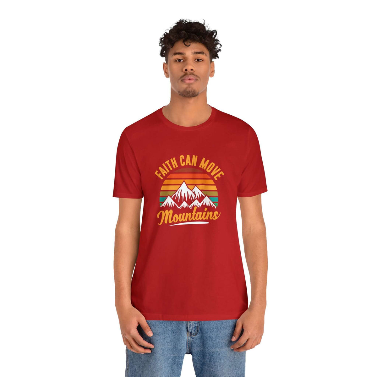 Faith Can Move Mountains Unisex Tee - RC’nSONS