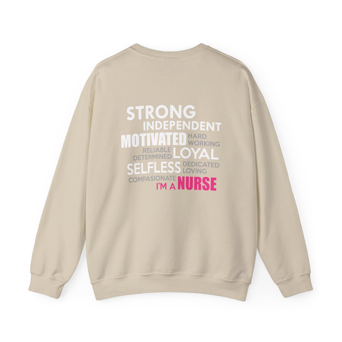 Sweat-shirt unisexe désintéressé, motivé et indépendant 