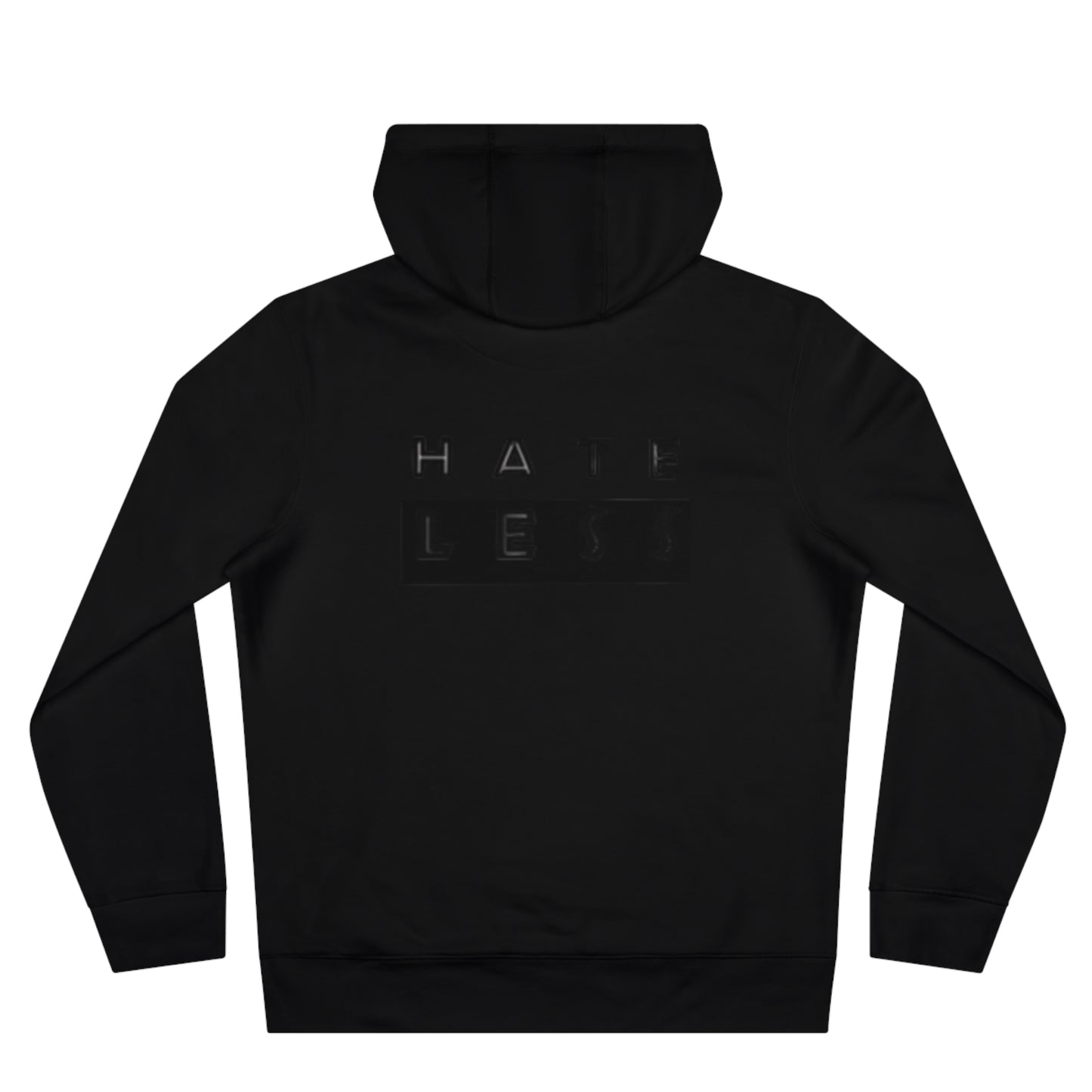 King Hate Less Hooded Sweatshirt - Promote Positivity and Kindness