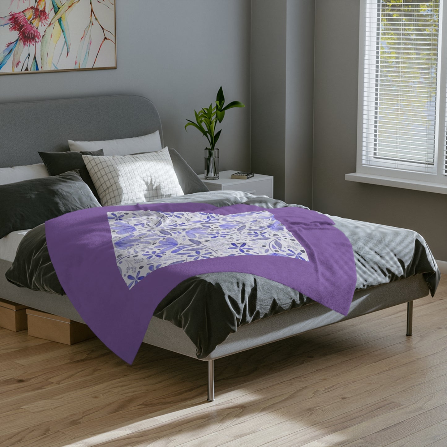 Velveteen Minky Blanket