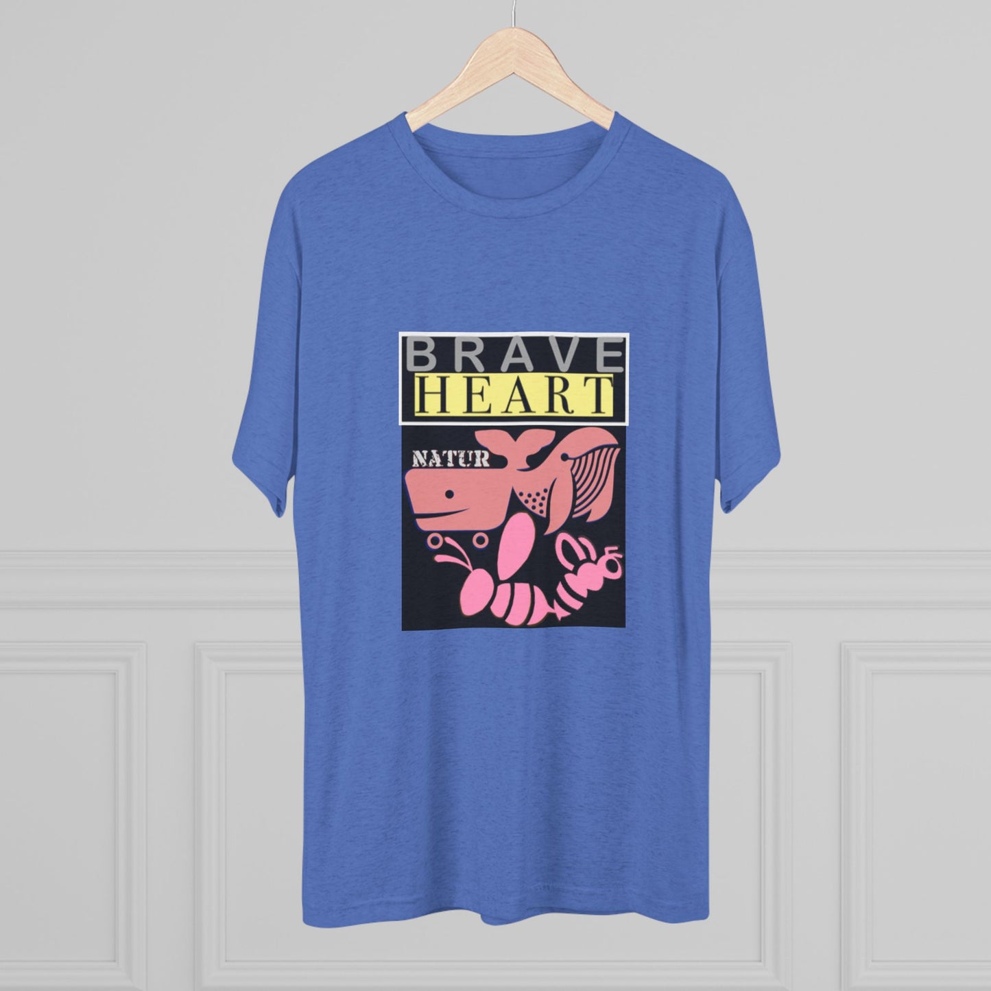 Brave Heart Tri-Blend Unisex T-Shirt