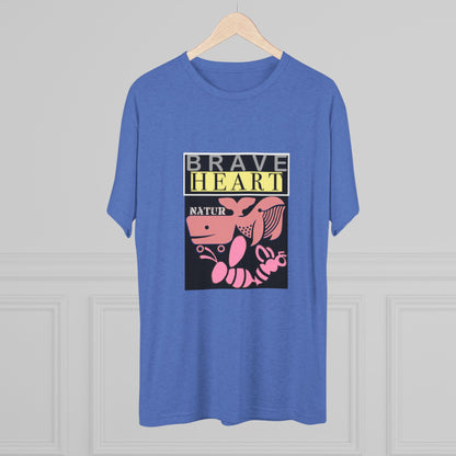 Brave Heart Tri-Blend Unisex T-Shirt