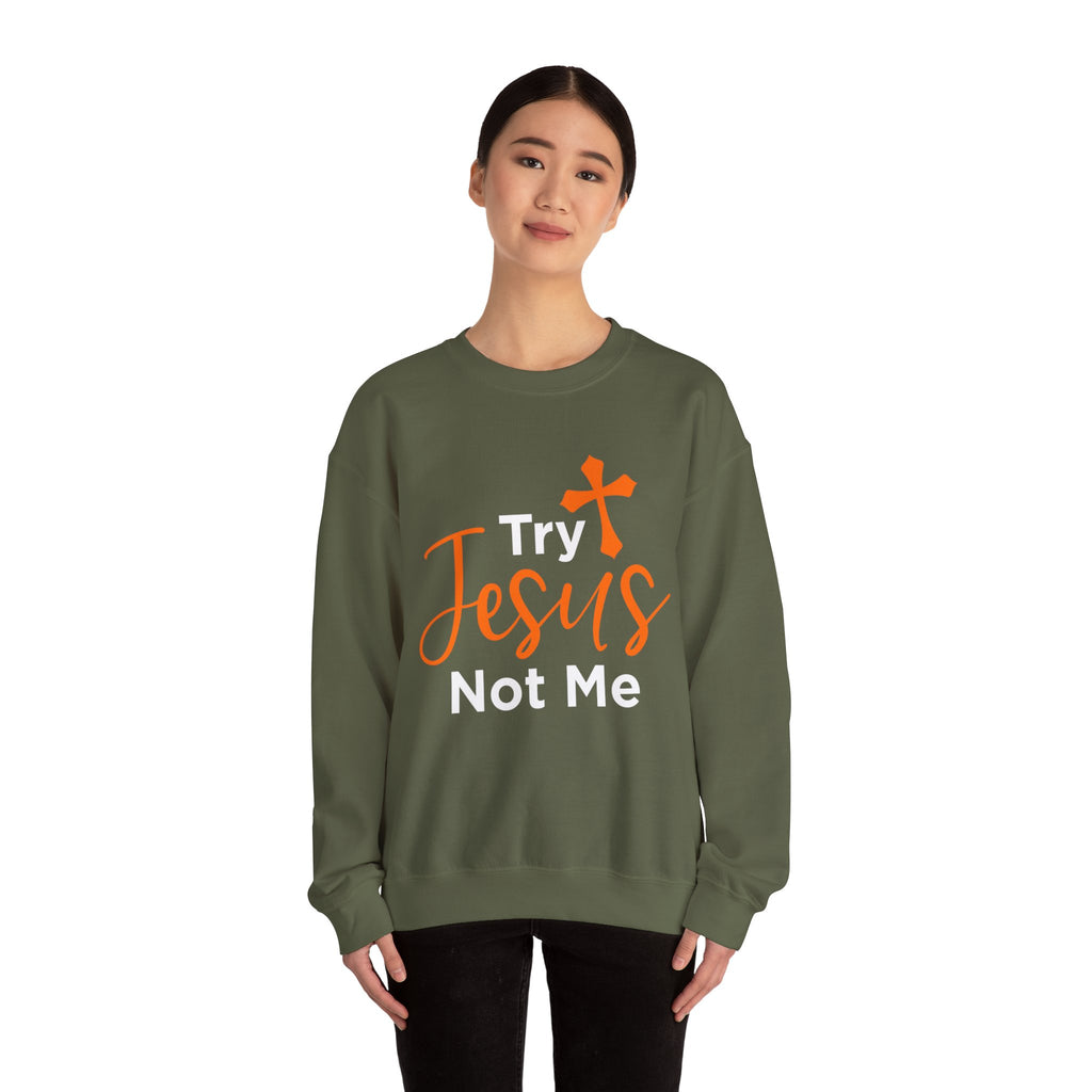 Essayez Jesus Not Me Sweat-shirt unisexe 