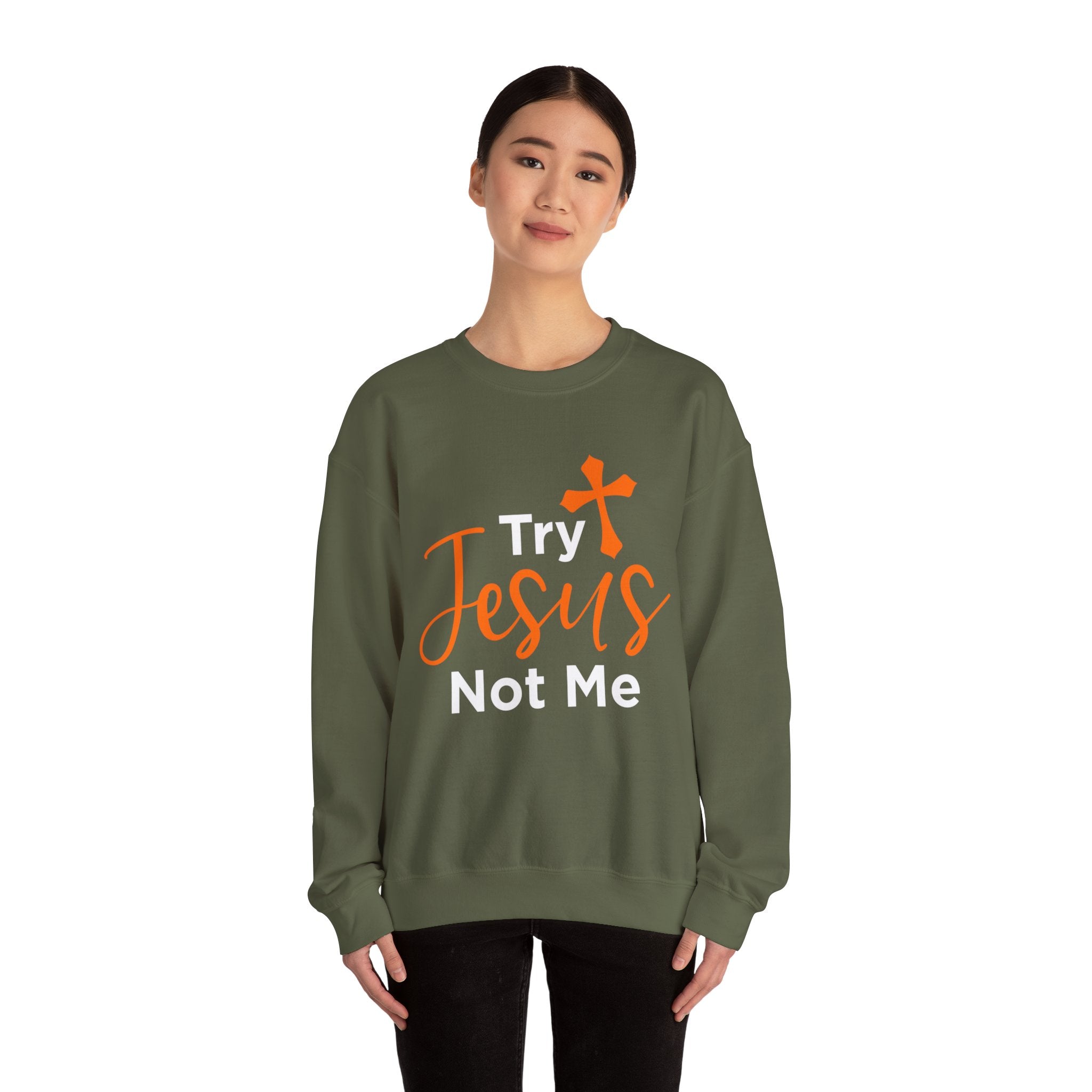 Essayez Jesus Not Me Sweat-shirt unisexe 