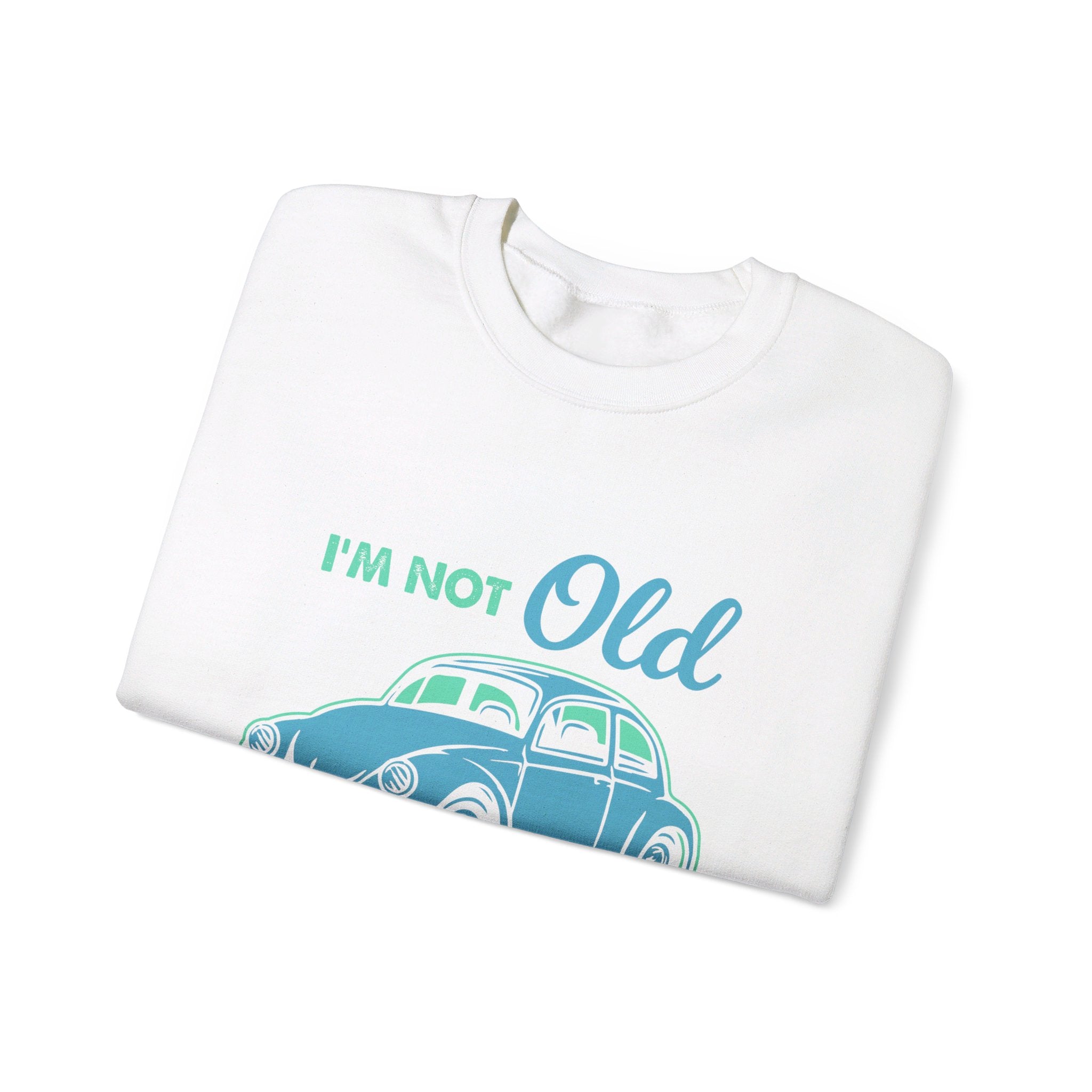 Je ne suis pas vieux, je suis un sweat-shirt unisexe classique 