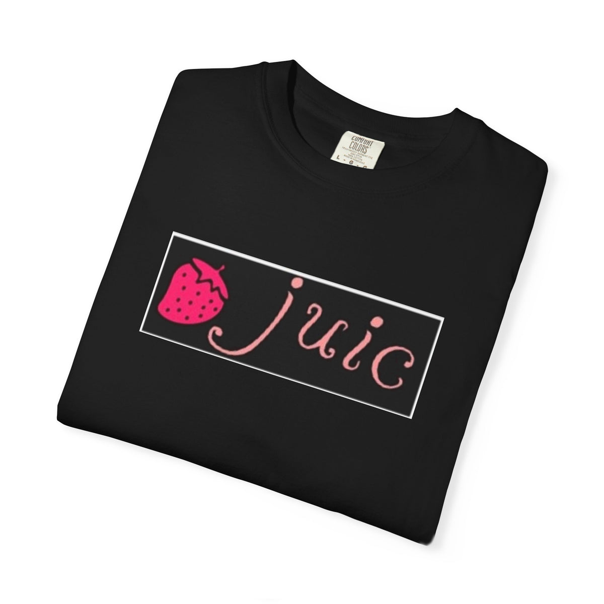 Strawberry JUIC Unisex T-Shirt, Cute Graphic Tee, Summer Apparel, Gift for Fruit Lovers, Trendy Fashion, Casual Wear
