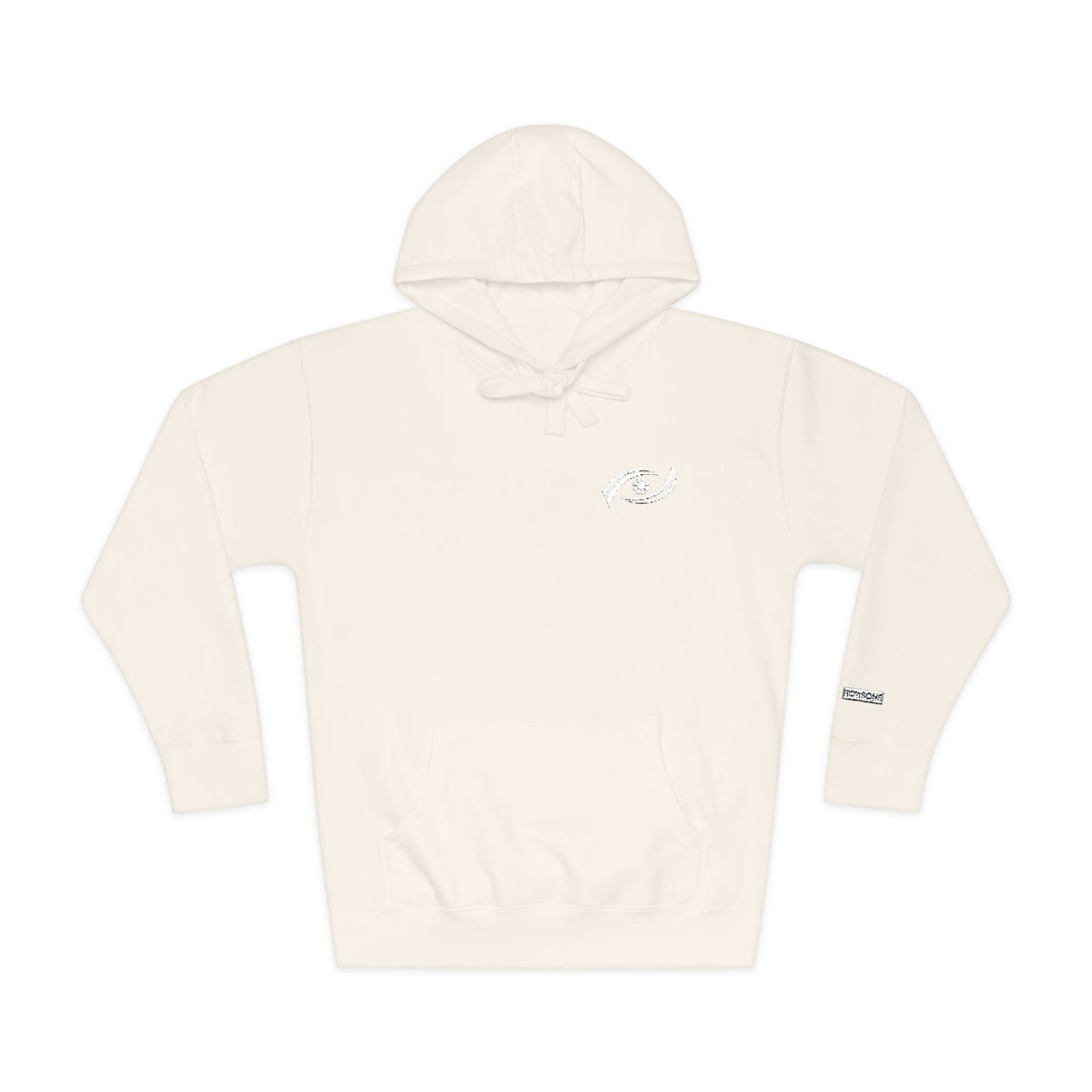 Cozy Unisex Fleece Hoodie with Artistic Design, Casual Wear, Gift for Him/Her, Fall Fashion, Everyday Comfort Printify