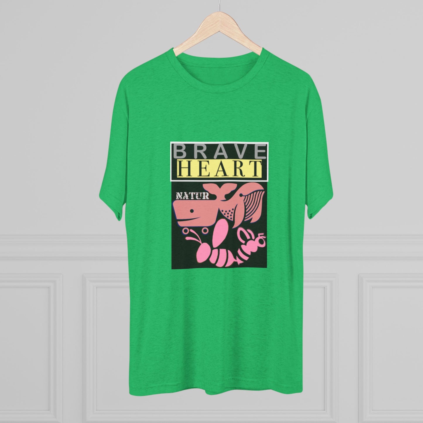Brave Heart Tri-Blend Unisex T-Shirt