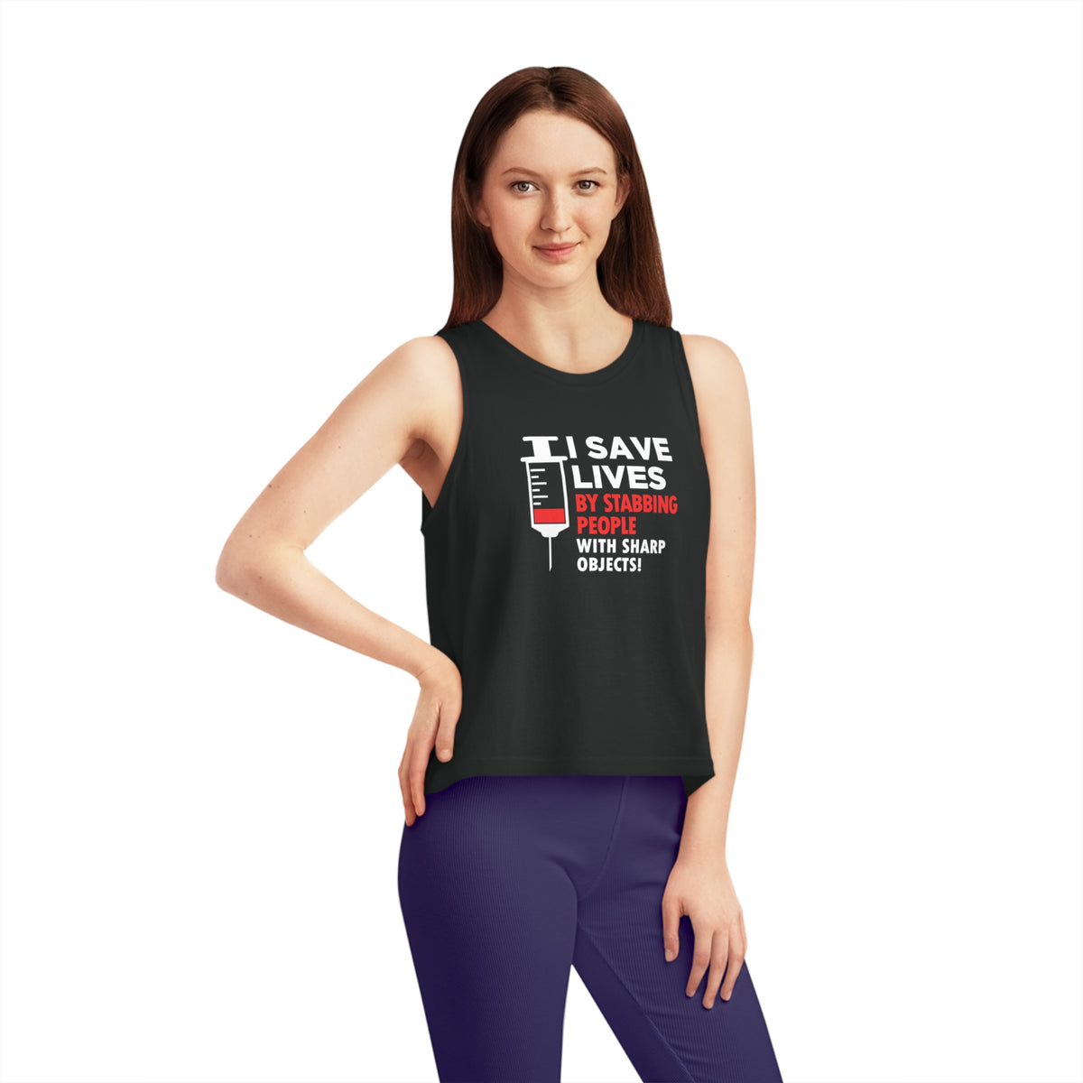 Women's Dancer Cropped Tank Top