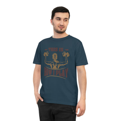 Rcnsons Unisex Classic Jersey 'Play' T-shirt
