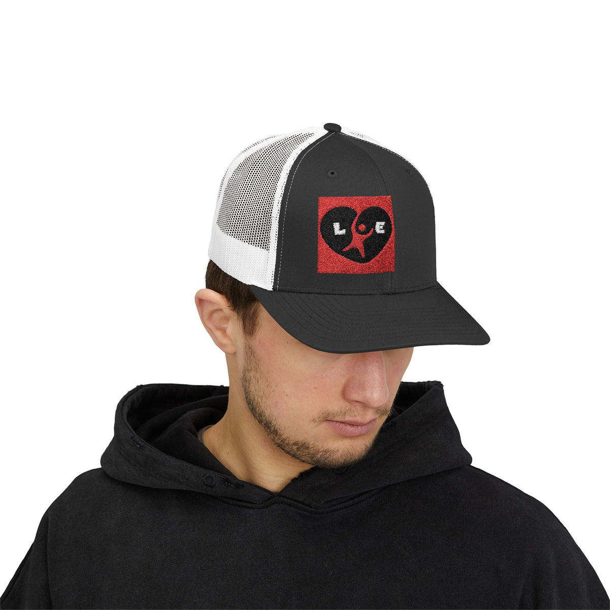 Heartfelt Love Snapback Trucker Cap,Trendy Style Printify