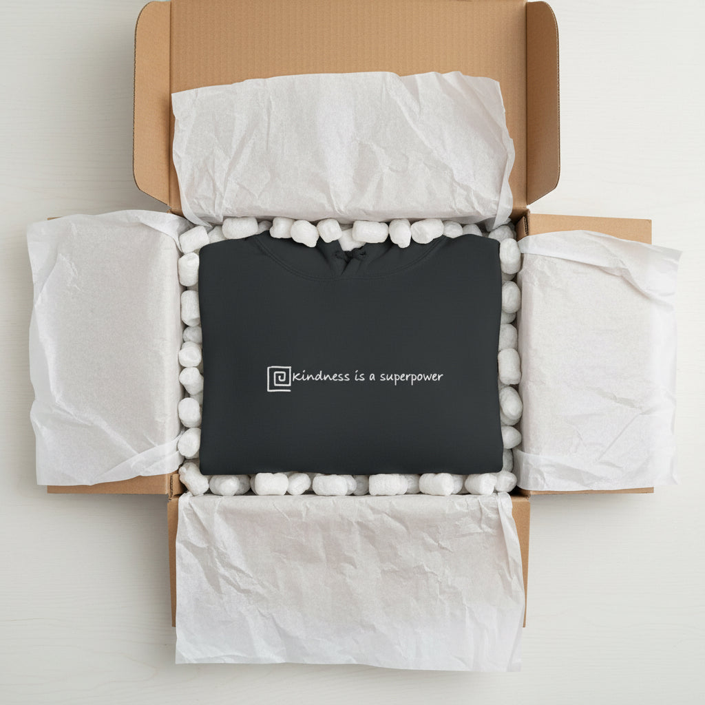 College Hoodie - Kindness is a Superpower Printify