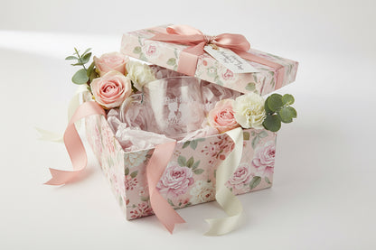 Engraved Glass Coffee Mug — Personalized 12.25oz Gift (Best Papa & Mama)