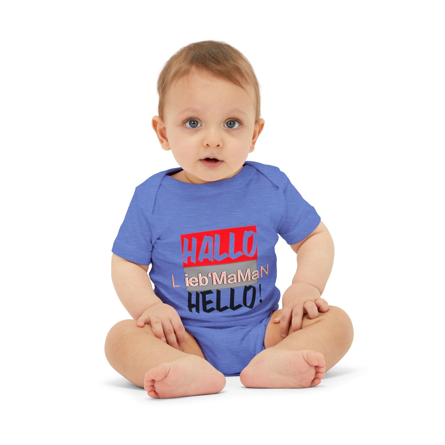 Hello Baby Bodysuit - Cute Multilingual Infant Jersey One Piece