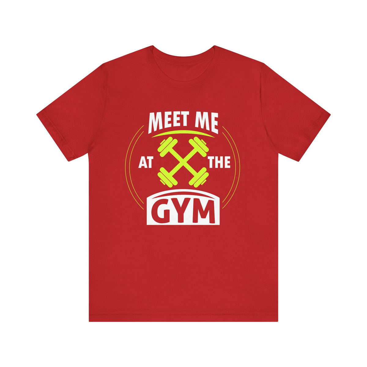 Rencontrez-moi au gymnase Unisex Tee 