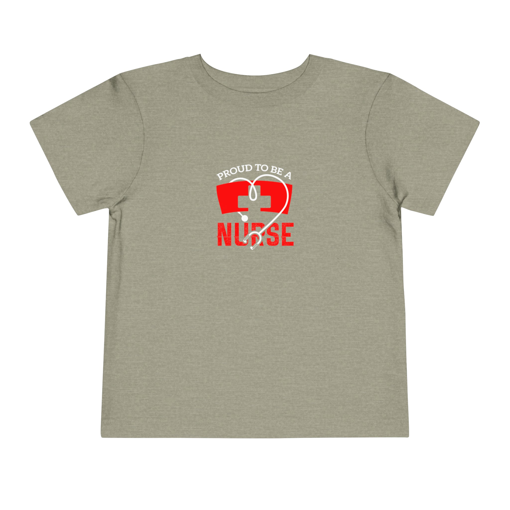 Fier d’être une infirmière T-shirt pour tout-petits 