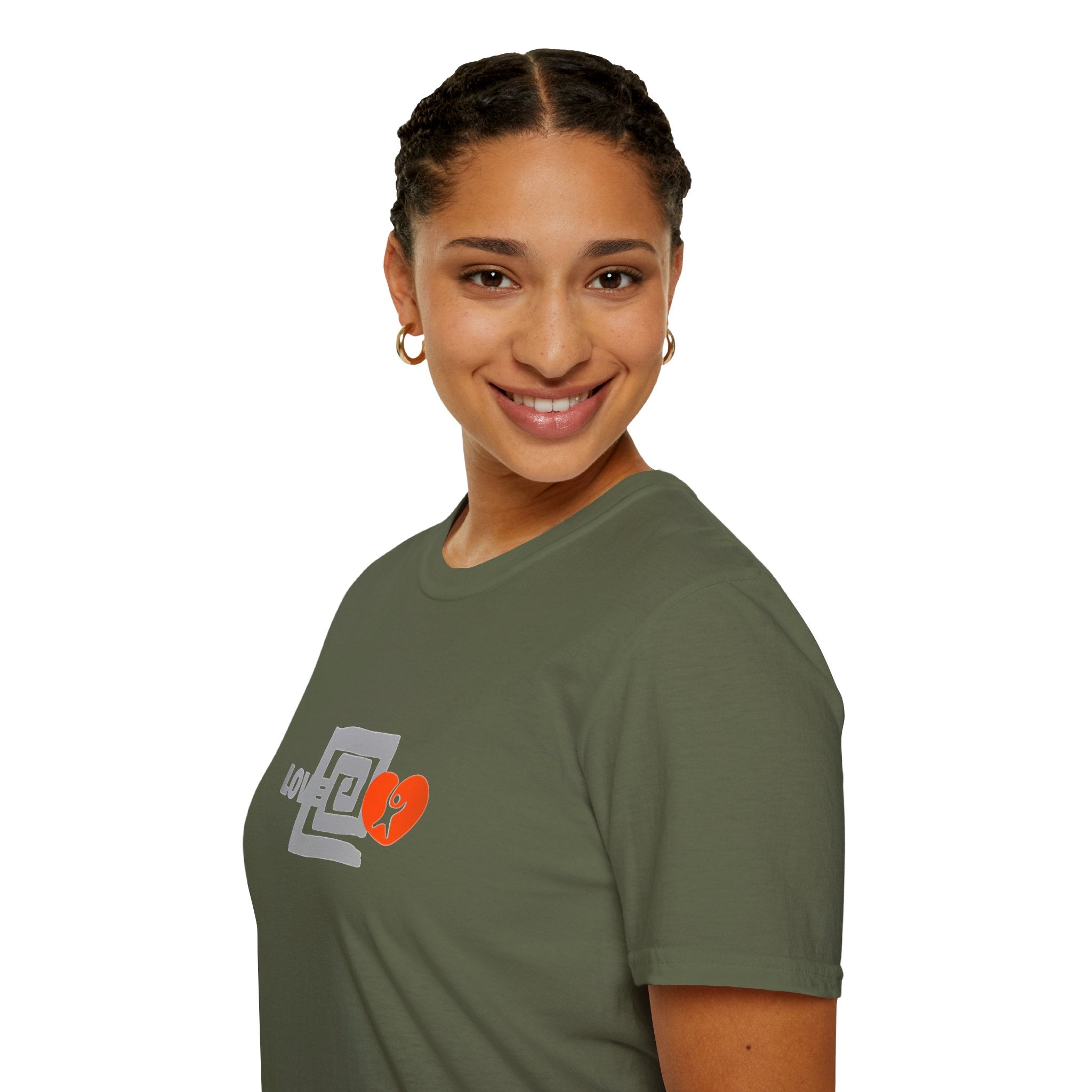 Cute Love Graphic Unisex T-Shirt Printify