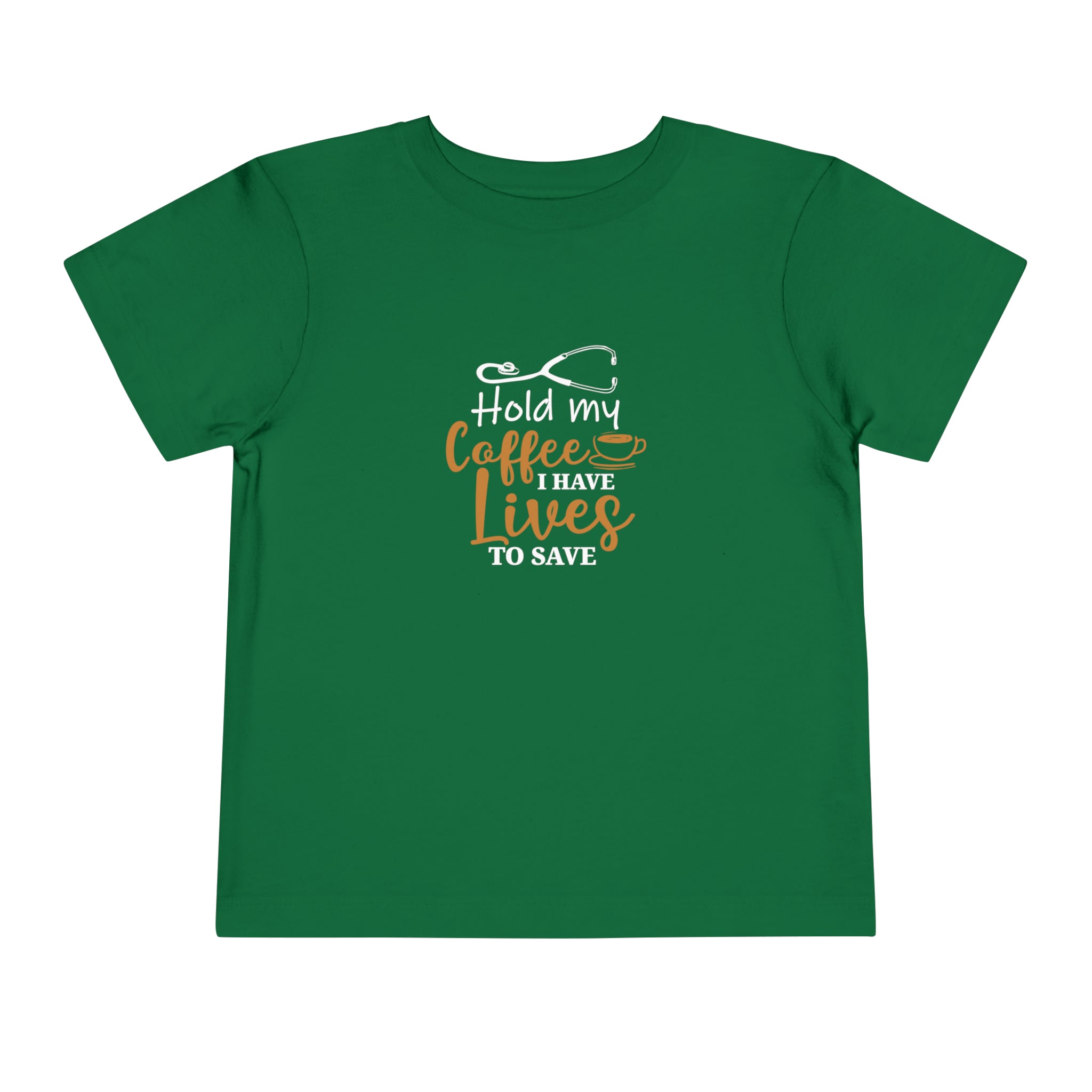 T-shirt pour tout-petits Hold My Coffee 