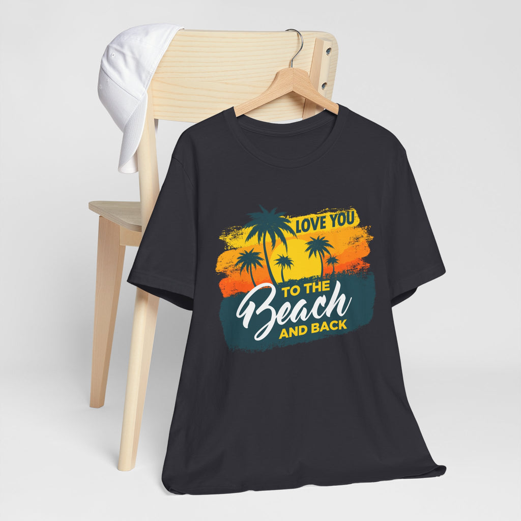 Je t’aime à la plage Tee unisexe 