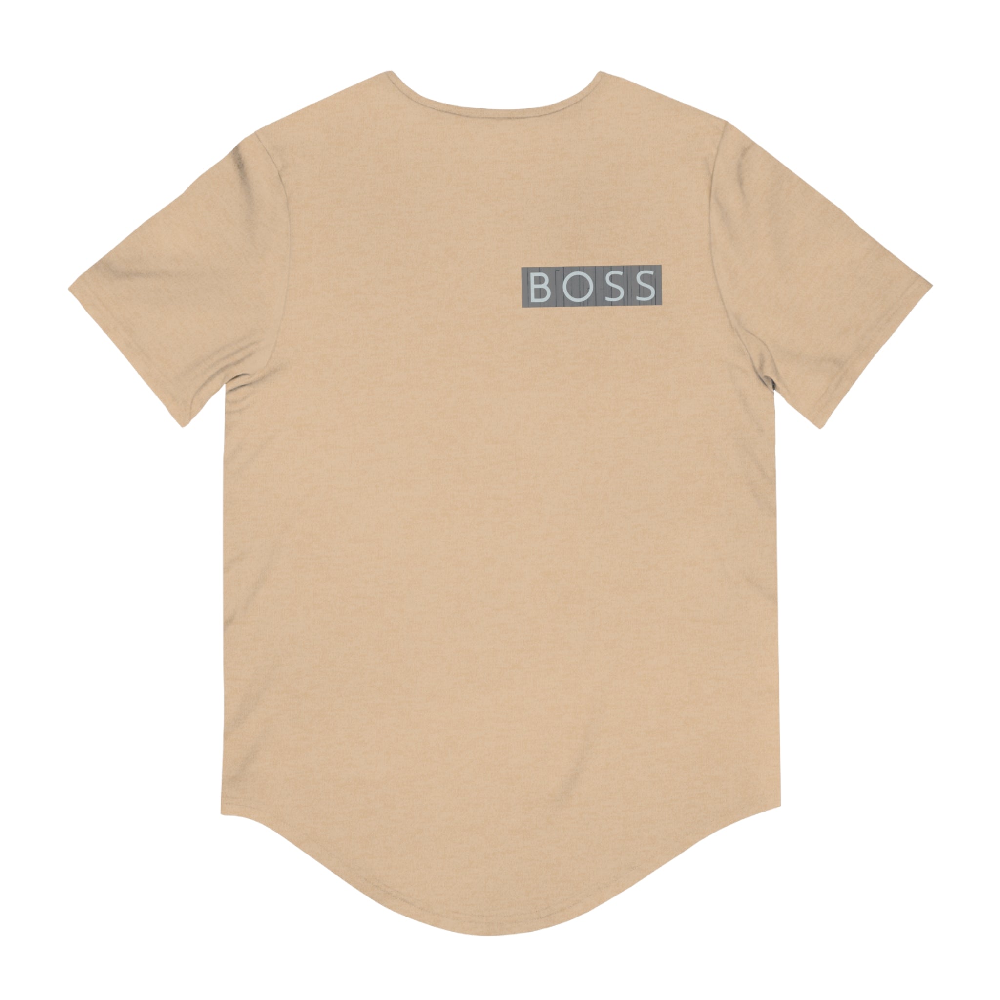 Men's Jersey Curved Hem Tee