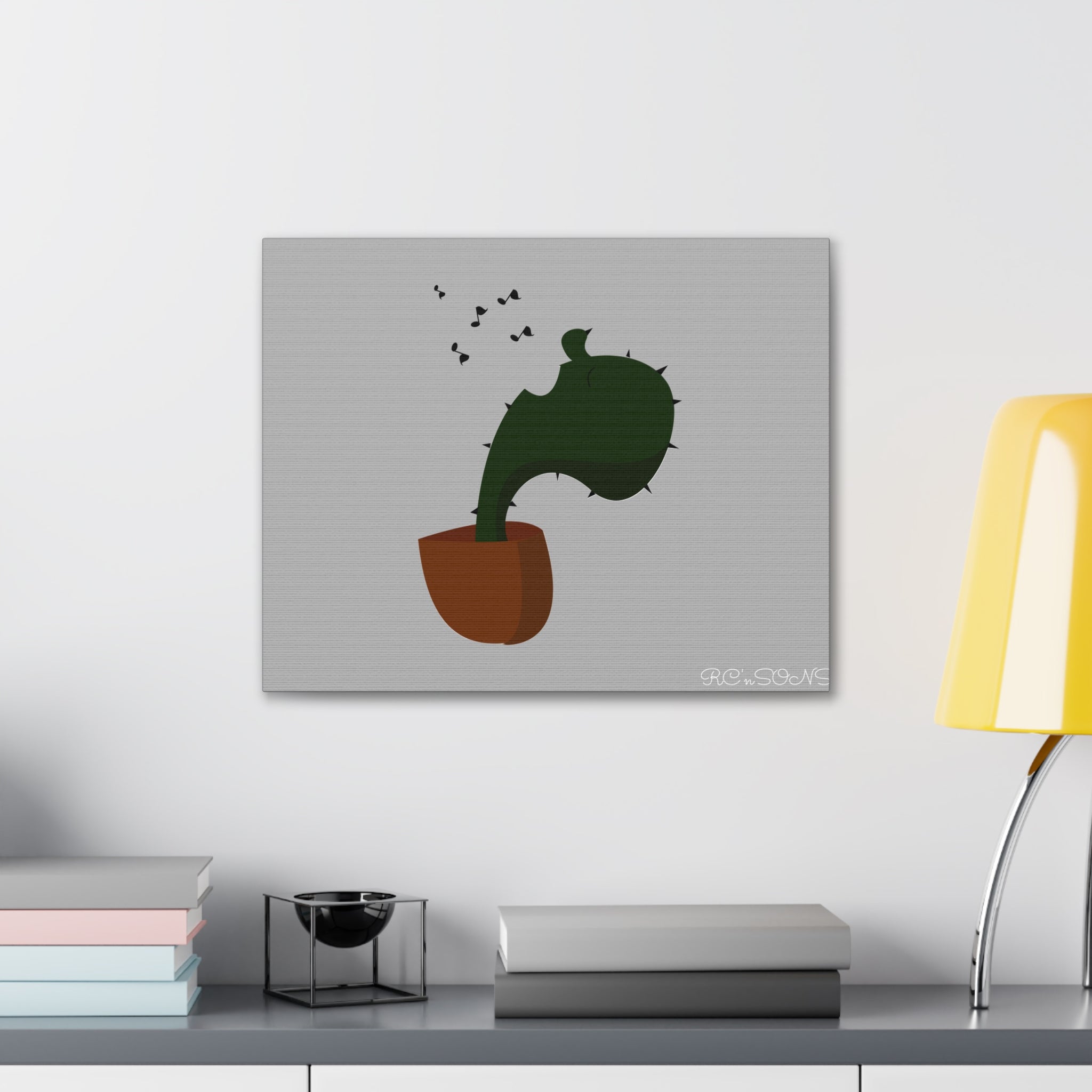 Cactus Design Wall Decor Printify