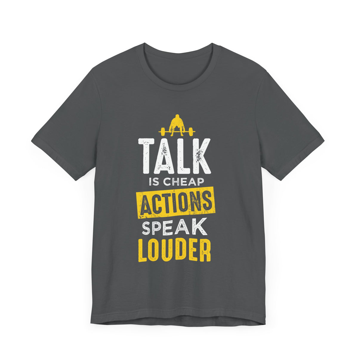 Parler, c’est des actions bon marché, parler plus fort, tee-shirt unisexe 