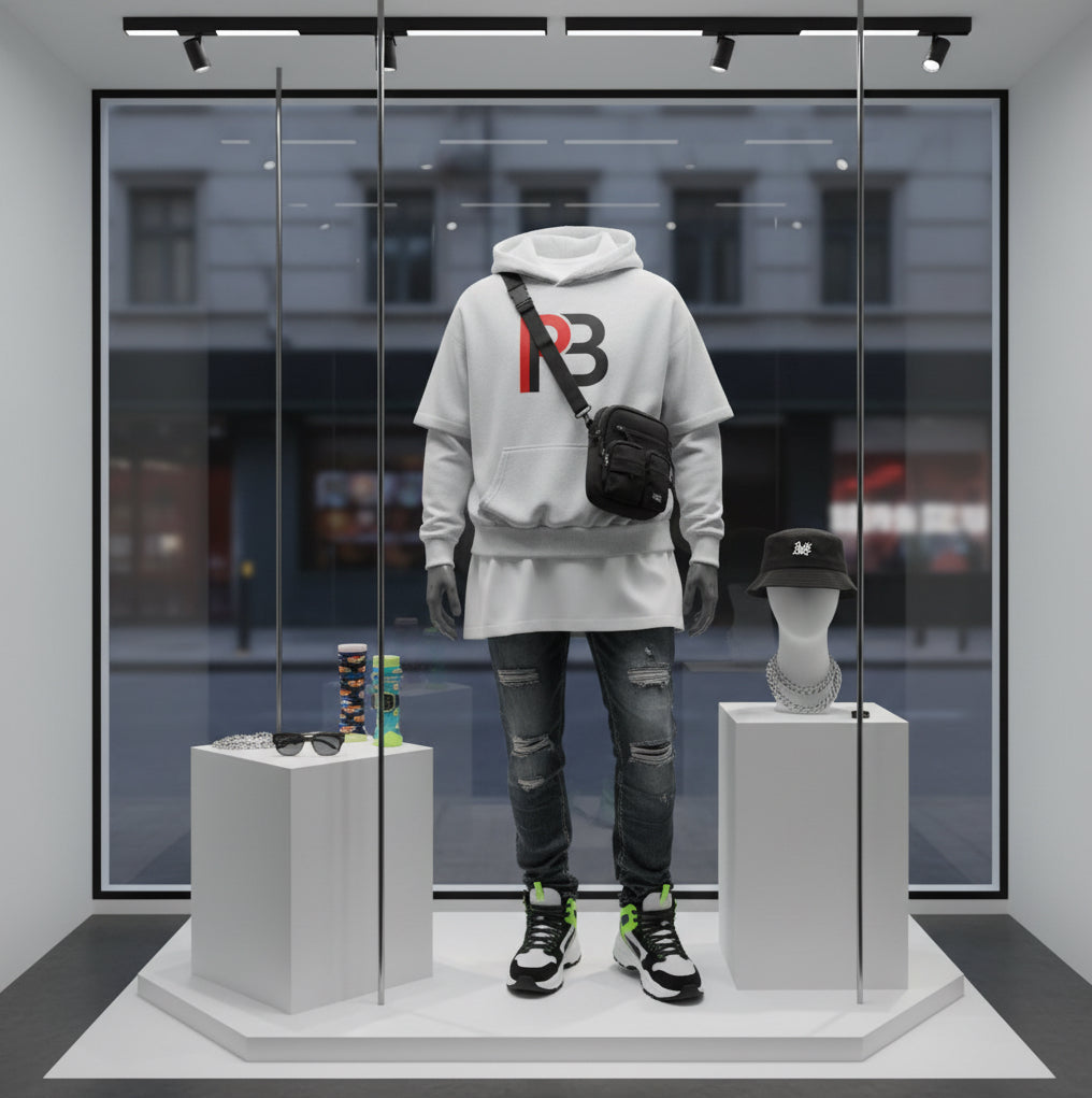 RB Design Hoodie — Urban Pullover Hoodie