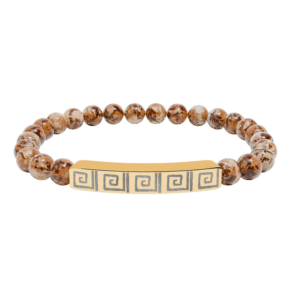 Bracelet Engraved with GL Design Printify