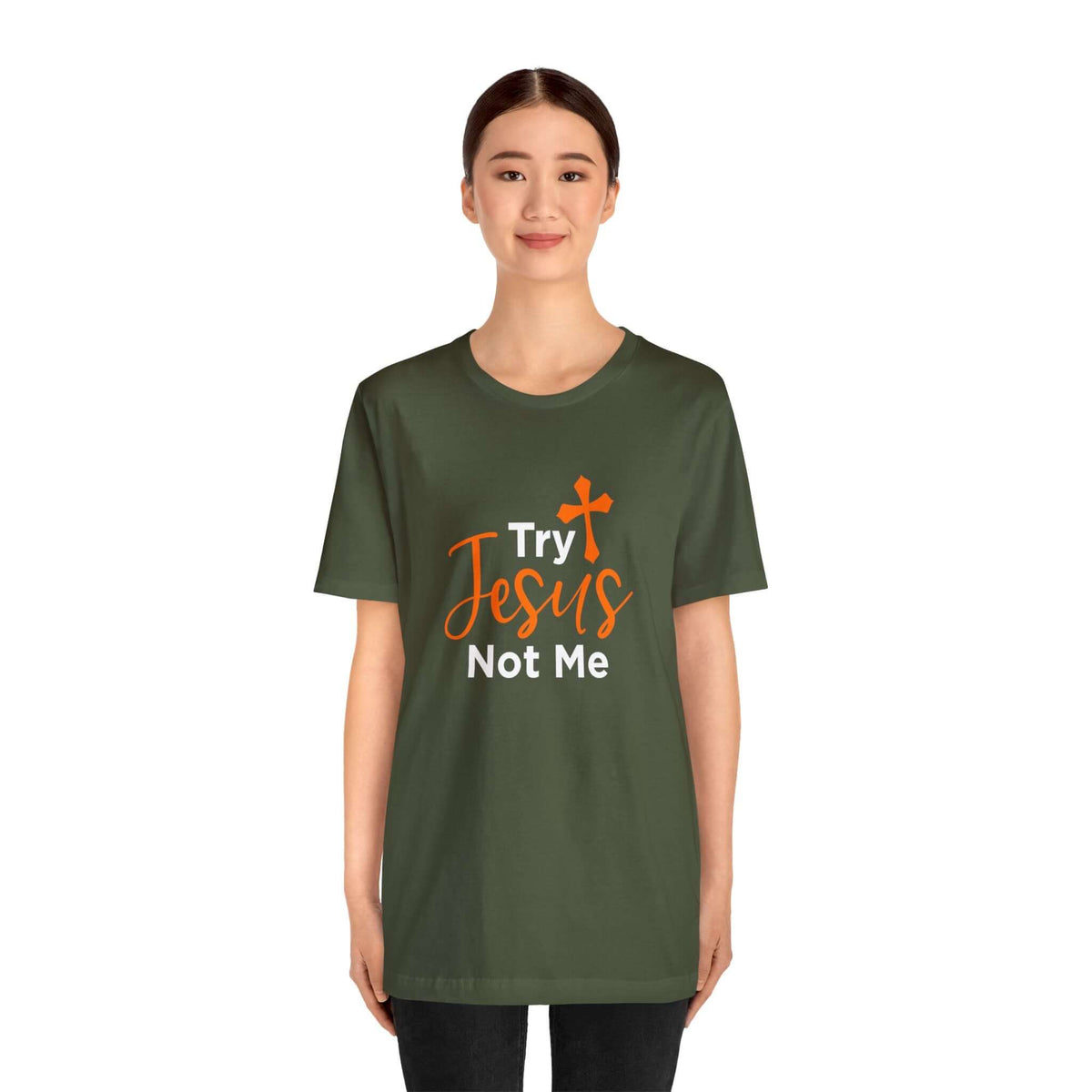 Try Jesus Not Me Unisex Tee - RC’nSONS