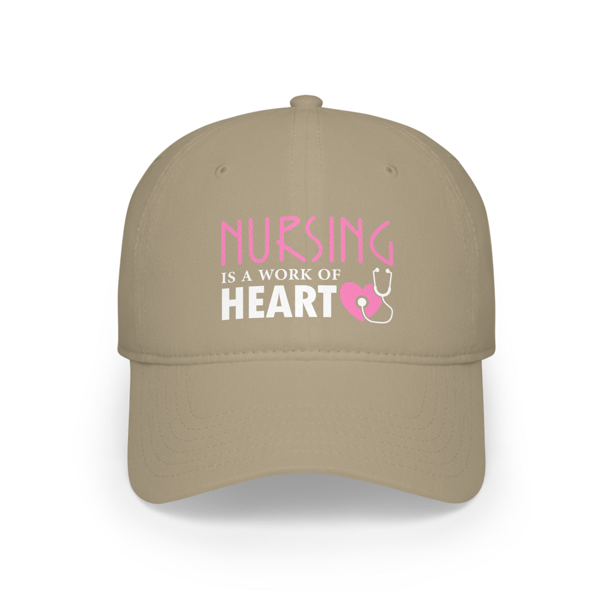Nursing Is A Work Of Heart Cap