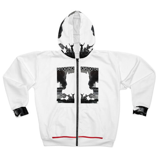 RCNSONS Unisex Zip URBAN Hoodie (AOP)