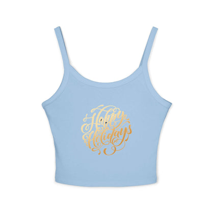 Tank Top - Happy Holiday Print