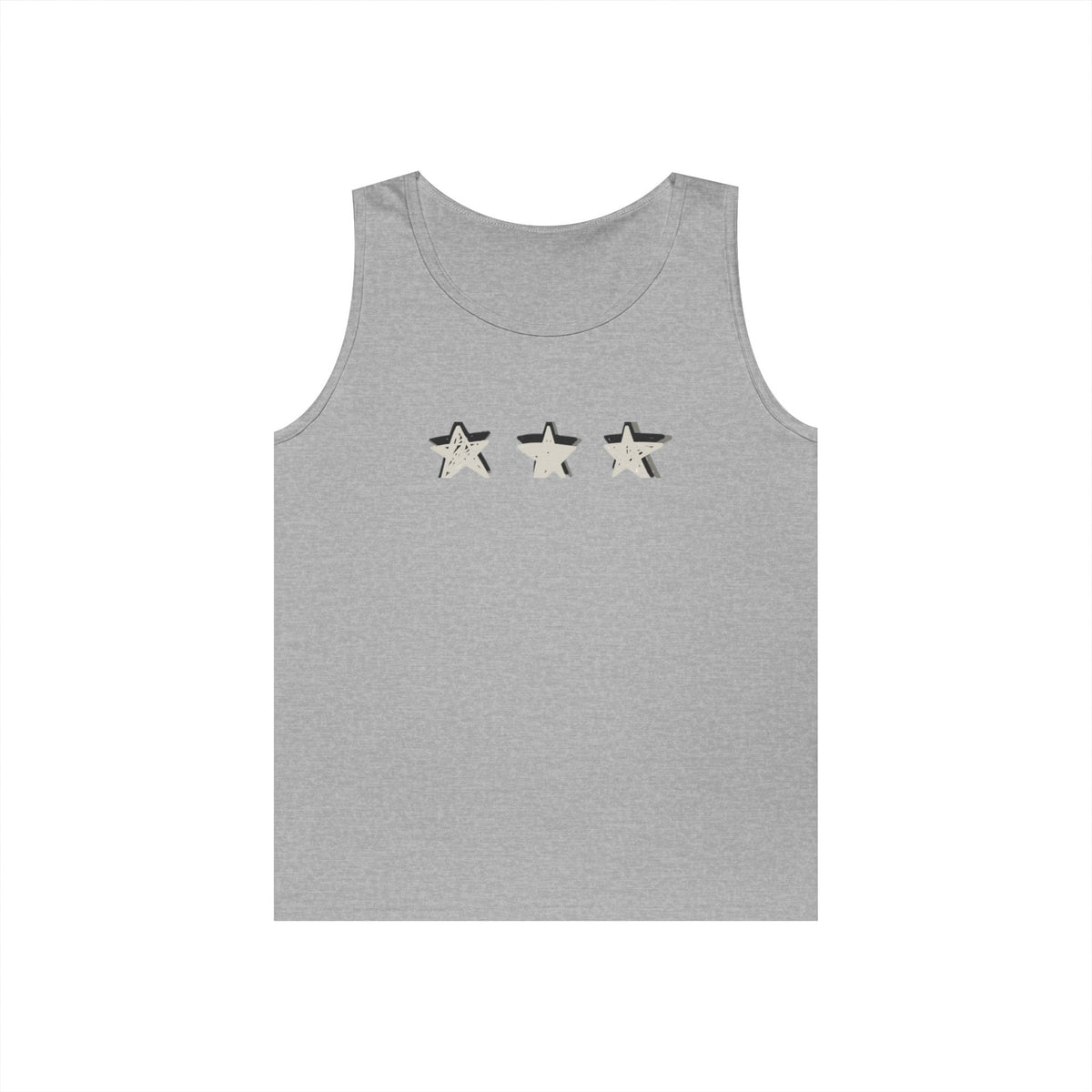 3 Star Heavy Cotton Tank Top