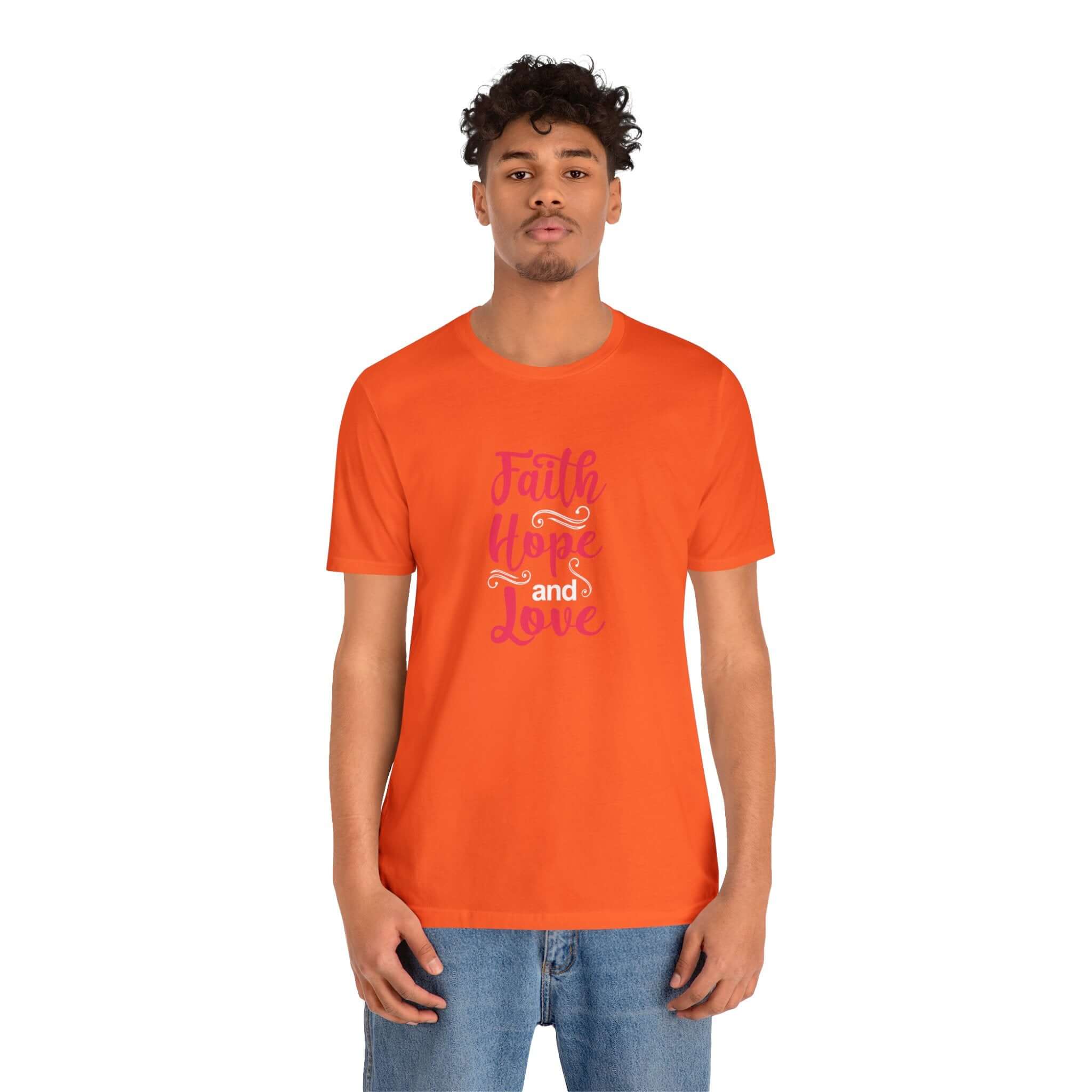 Faith Hope And Love Unisex Tee - RC’nSONS