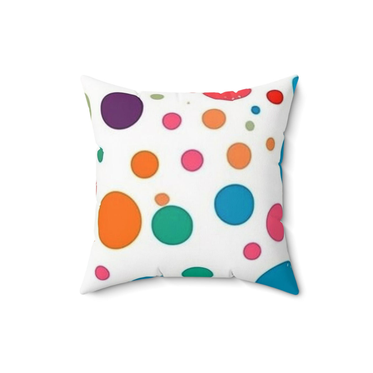 Spun Polyester Square Pillow