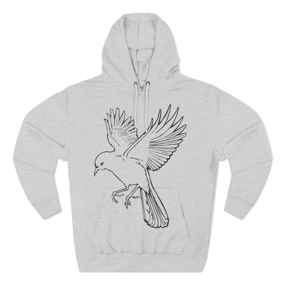 RCNSONS Three-Panel Fleece Hoodie