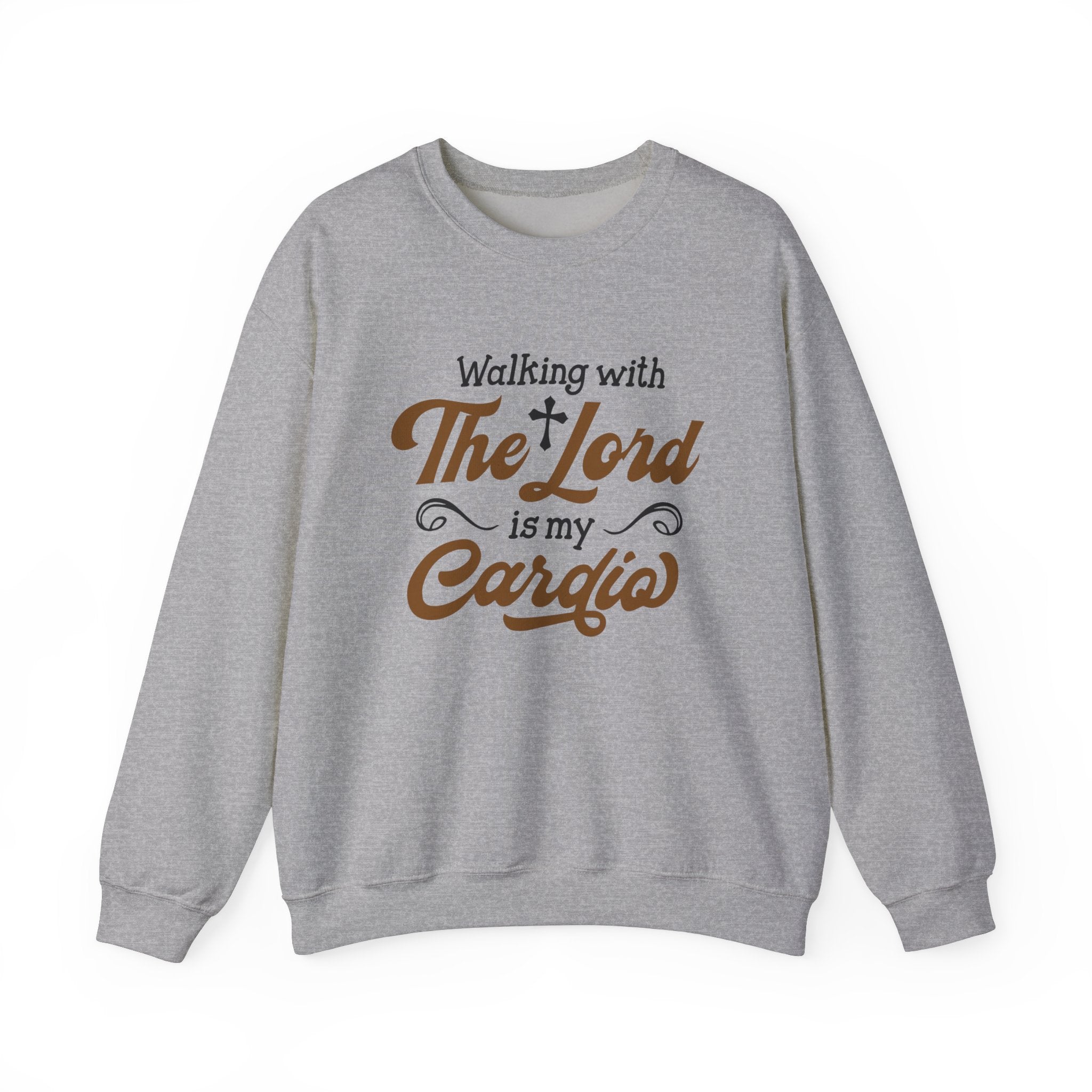 Marcher avec le Seigneur est un sweat-shirt unisexe cardial 