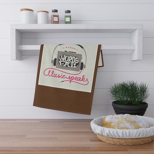 Words Fail Kitchen Towel