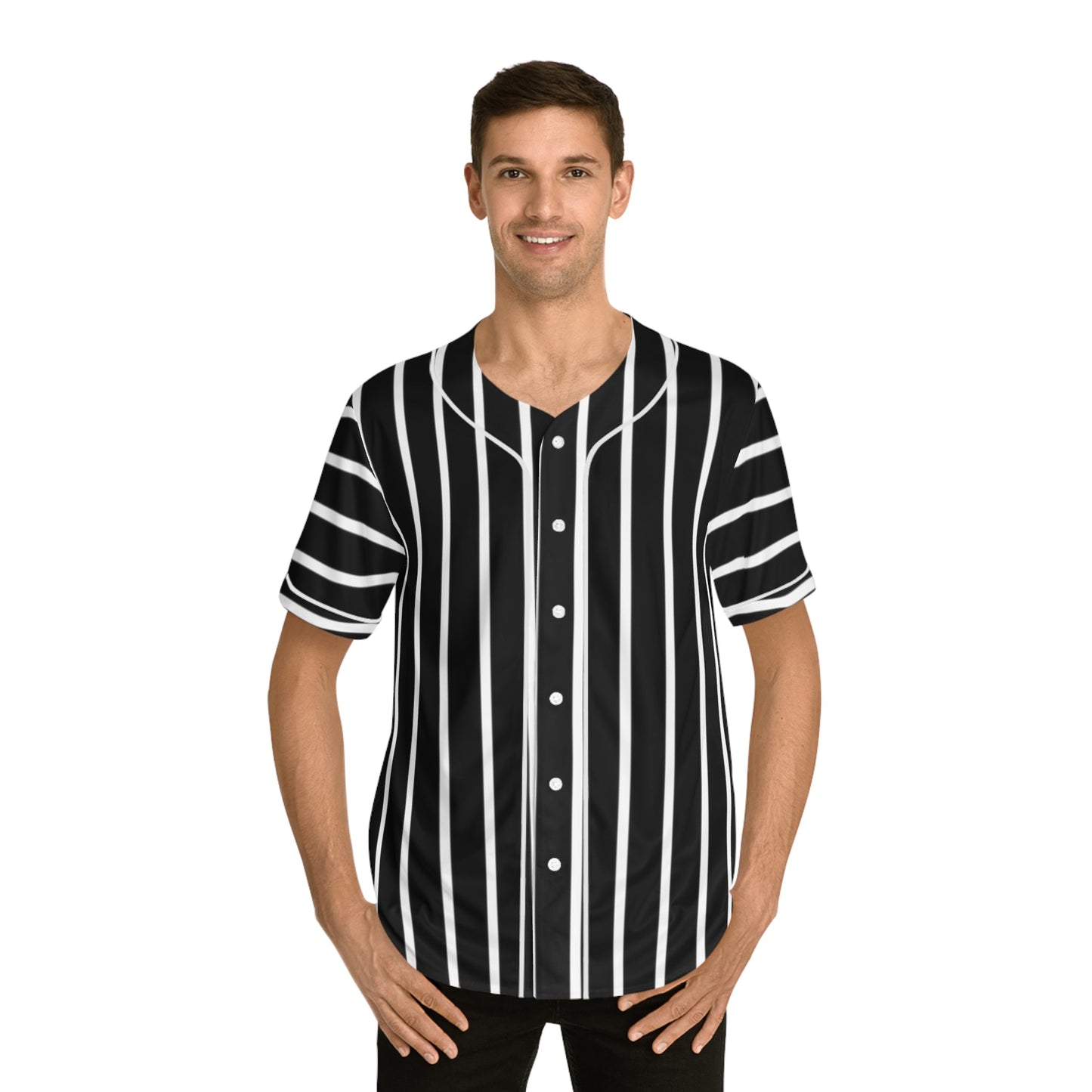 Stylish Men's Baseball Jersey - Sporty, Casual, Team Spirit, Gift for Dad, Perfect for Game Day Printify