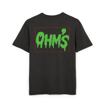 T-Shirt Olm’s Mann Acid Washed Heavy Oversize Tee for Men