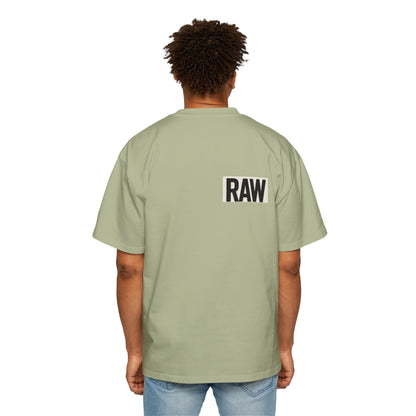 Men's Heavy Oversized Tee - Casual Streetwear, Summer Essential, Graphic T-Shirt, Gift for Him, Trending Fashion Printify