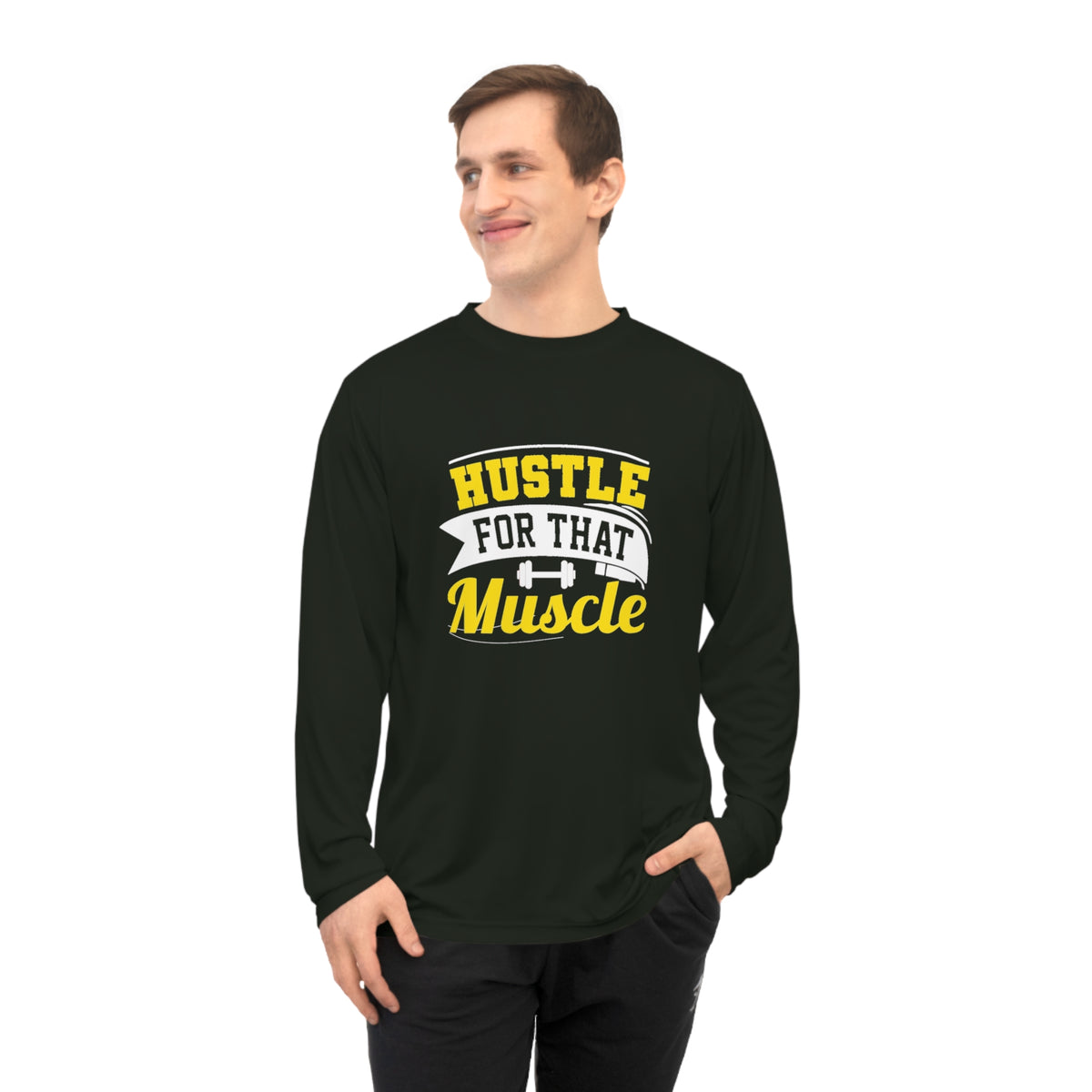 Hustle For That Muscle Long Sleeve